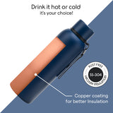 Borosil Personalised Trek Indigo Bottle 700ML
