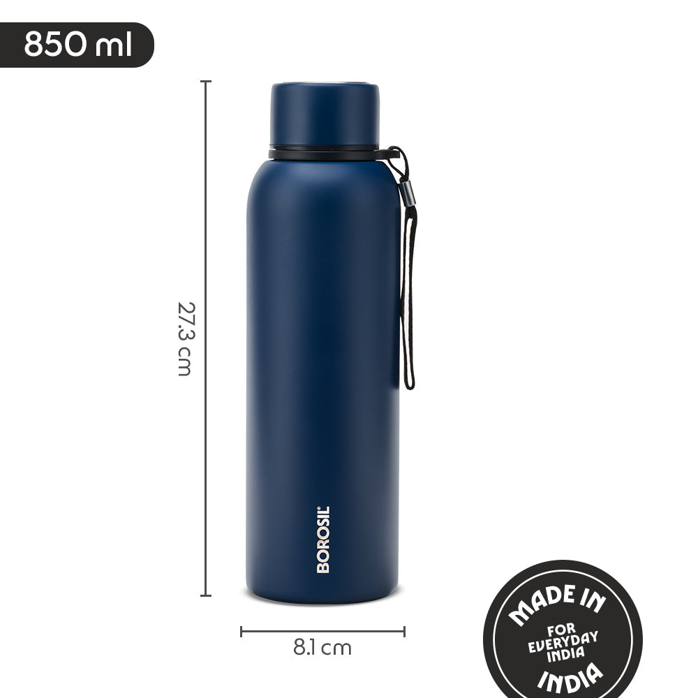 Borosil Personalised Trek Double Wall Bottle  850ml