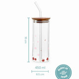 Borosil Spring Punch Glass Set of 2, 450ml