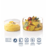 Borosil Large Vision Katori, Set of 6 180ml
