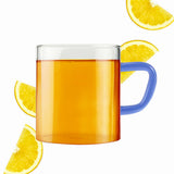 Borosil Blue Vision Classic Mug Set of 6, 190ml