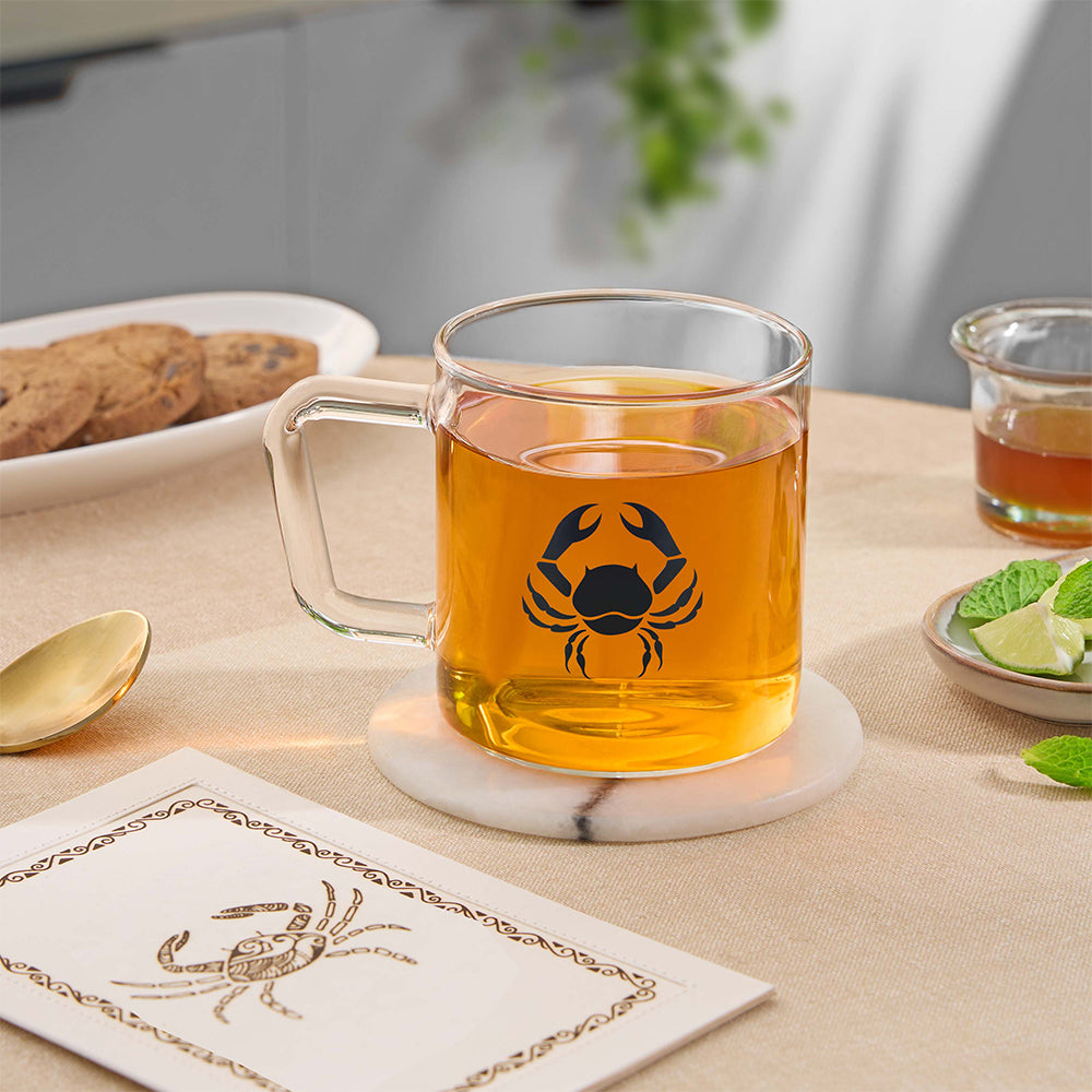 Borosil Zodiac Classic Mug, Cancer 305ml