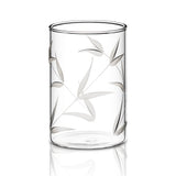 Borosil Cut Glass Bouquet Large Set of 6, 350ml