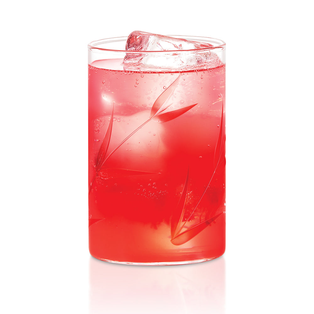 Borosil Cut Glass Bouquet Large Set of 6, 350ml