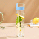 Borosil Personalised Neo Borosilicate Clear Glass Bottle