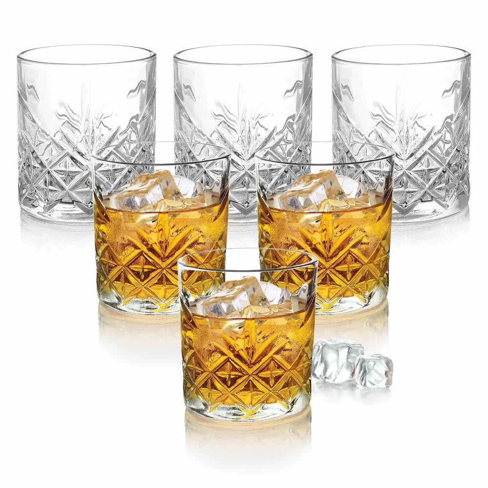 Milton Barley Whiskey Tumbler 6pcs set 340ML