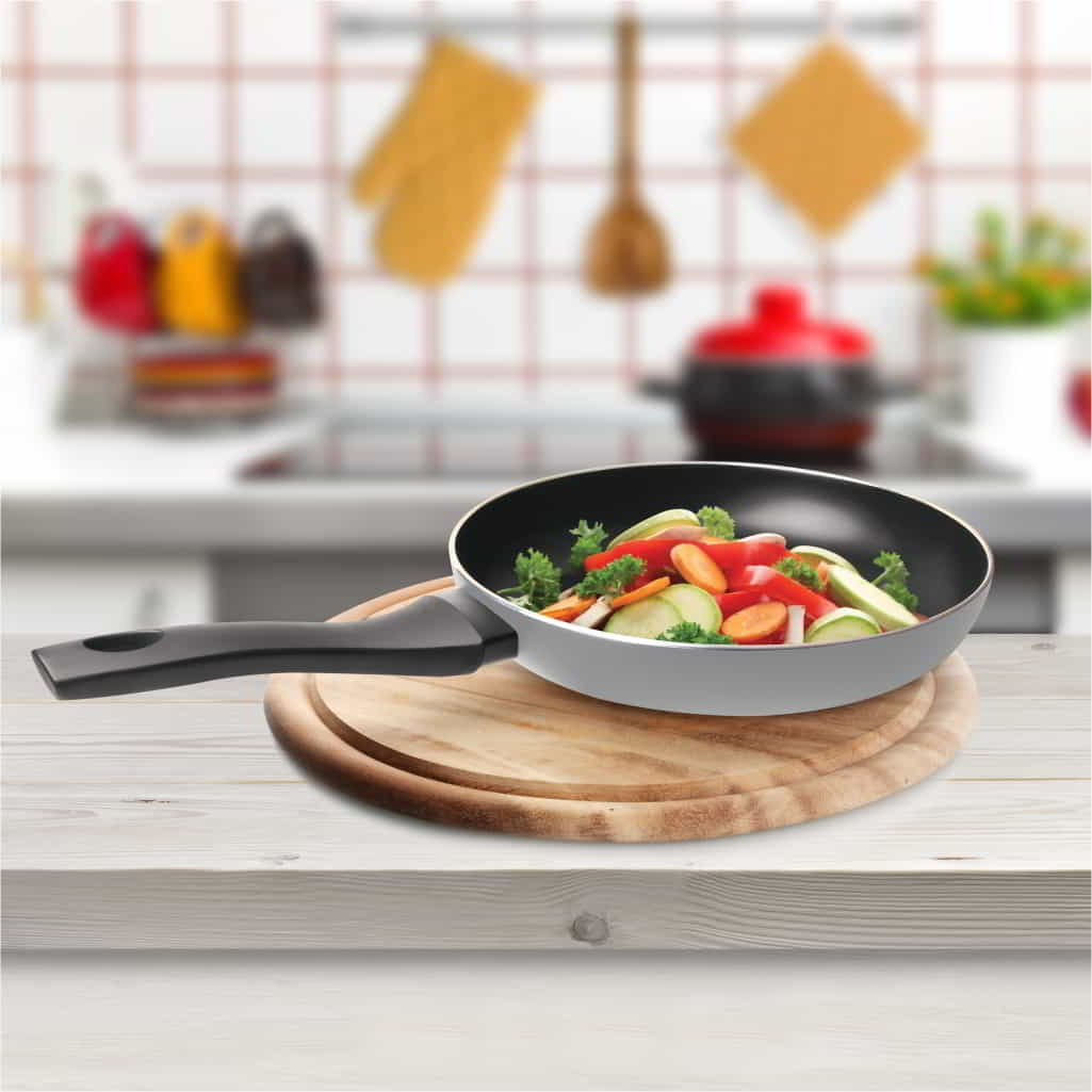 Milton Black Pearl Induction Fry Pan Black