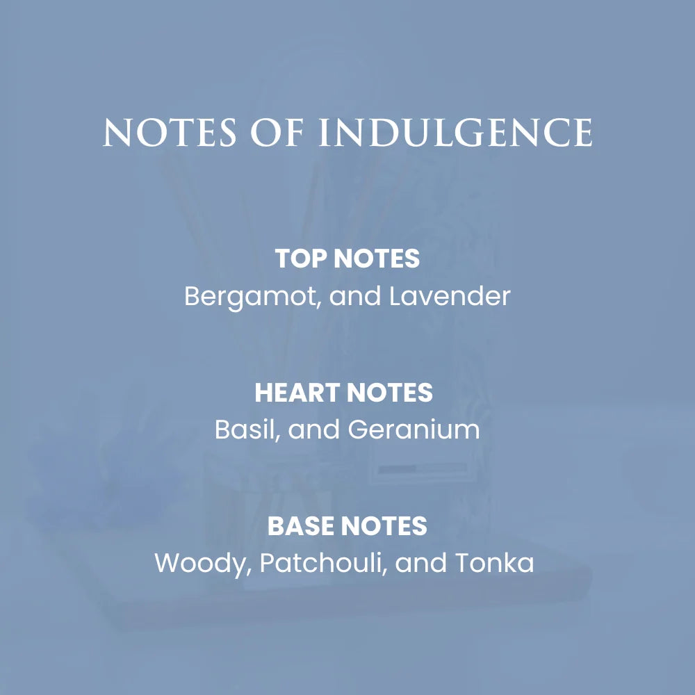 Rosemoore Scented Blue Oud Reed Diffuser 200 ml