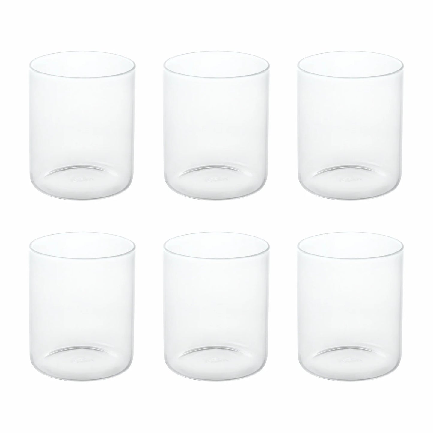 Milton Borosilicate Vector Whiskey Tumbler 6pcs set