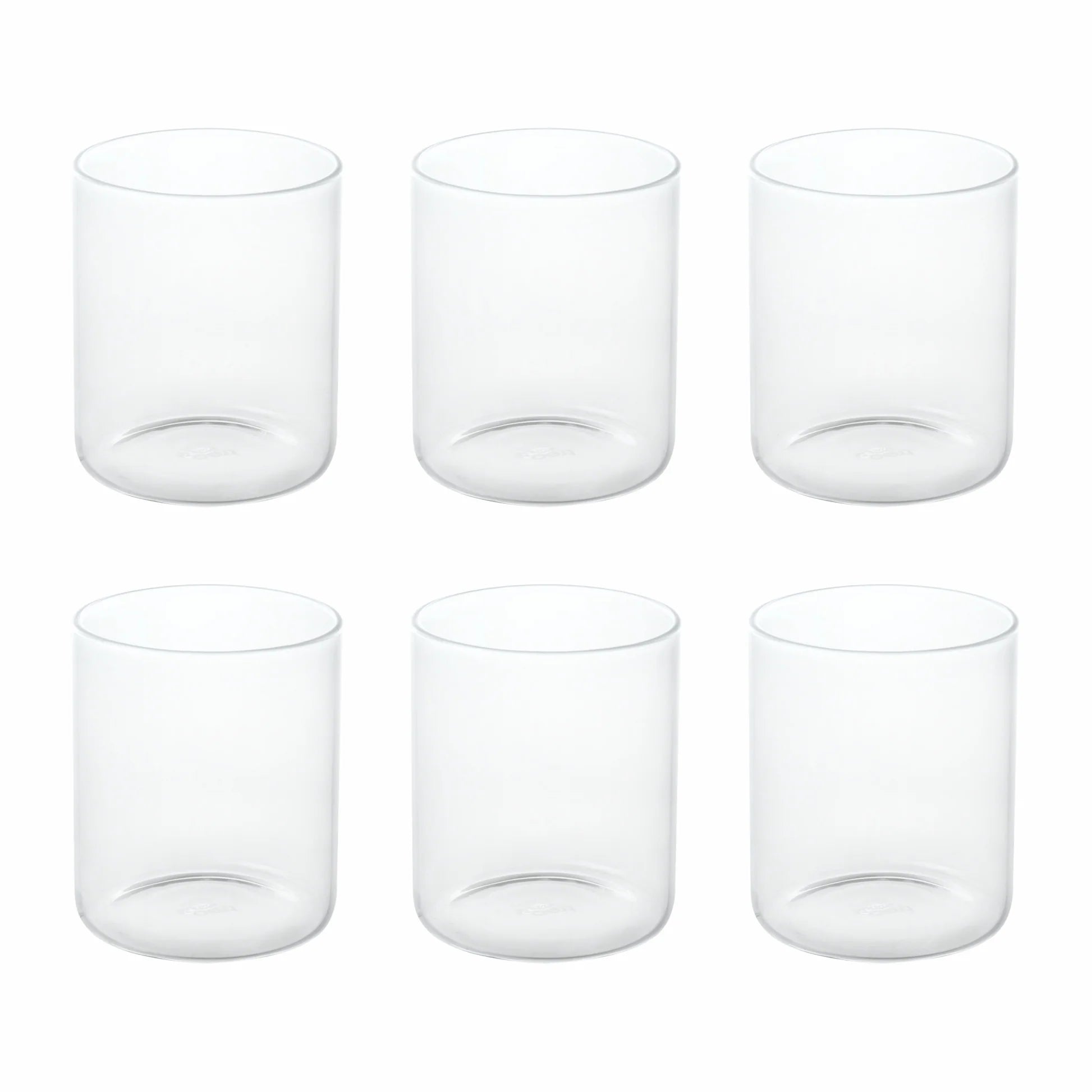 Milton Borosilicate Vector Whiskey Tumbler 6pcs set