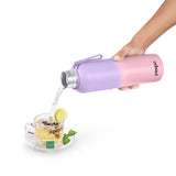 Pexpo Bravo Thermo Steel Bottle | Tri-Ply Vacuum Insulated Hot & Cold Flask - Ombre Design 1000 ml