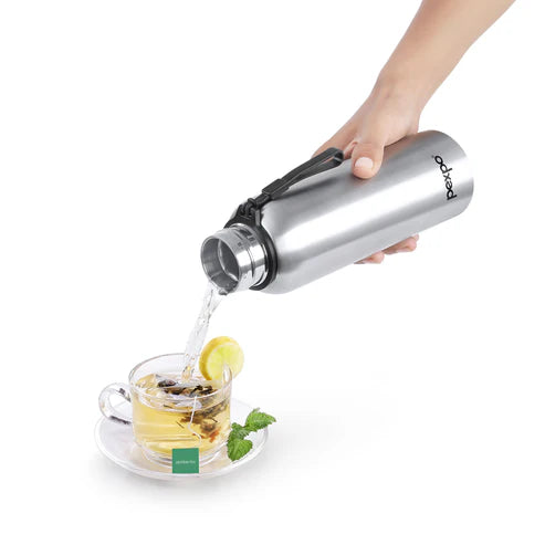 Pexpo Bravo Thermo Steel Bottle | Tri-Ply Vacuum Insulated Hot & Cold Flask