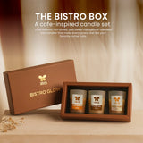 IRIS Bistro Glow Frosted Glass Candle Gift Box 40gm