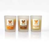 IRIS Bistro Glow Frosted Glass Candle Gift Box 40gm