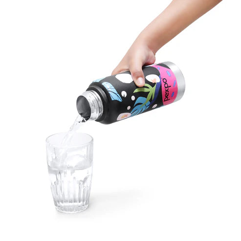 Pexpo Cameo Plant-themed Art Hot & Cold Water Bottle 300 ML