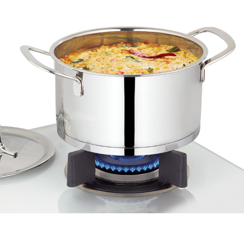 Borosil Cookfresh Stainless Steel Casserole with Lid
