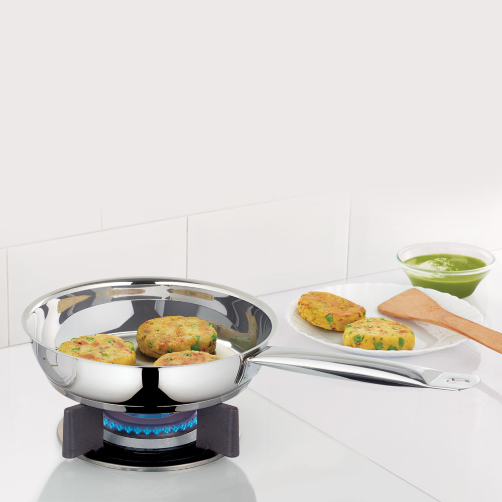 Borosil Cookfresh Stainless Steel Frying Pan