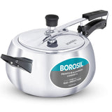 Borosil Pronto Aluminium Pressure Cooker 5 L