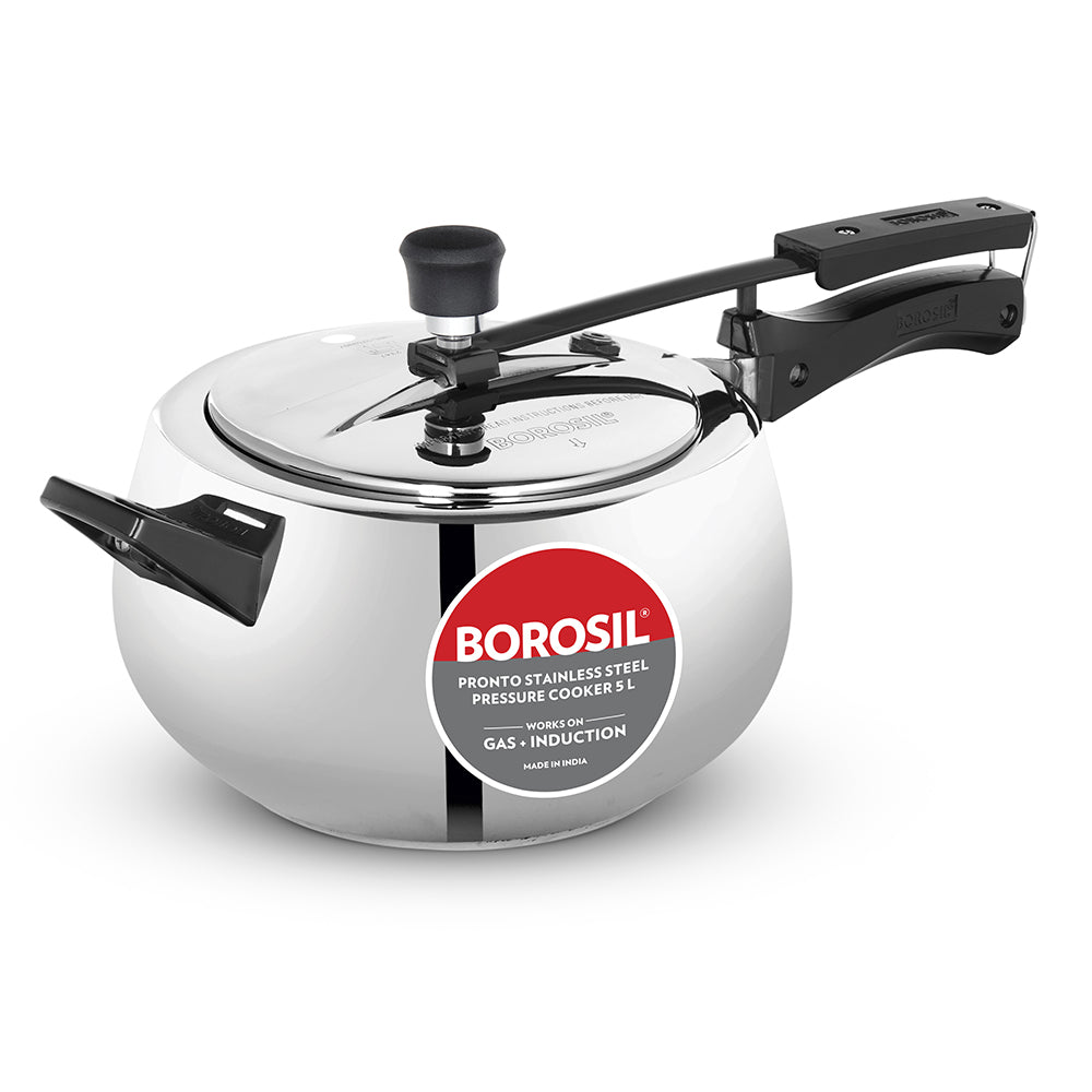 Borosil Pronto Stainless Steel Pressure Cooker