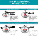 Borosil Pronto Stainless Steel Pressure Cooker