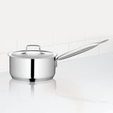 Borosil Cookfresh Stainless Steel Saucepan with Lid