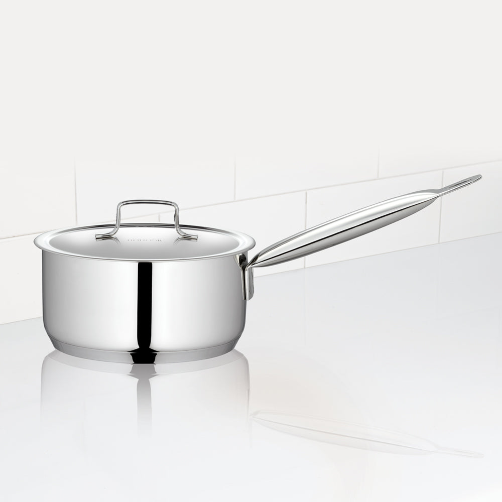 Borosil Cookfresh Stainless Steel Saucepan with Lid
