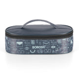 Borosil CarryFresh Lunch Bag For Lunch Box Set of 2, (280ml + 280ml), Flat (Only Bag)