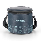 Borosil CarryFresh Lunch Bag For Lunch Box Set of 2, (280ml + 180ml), Tall (Only Bag)