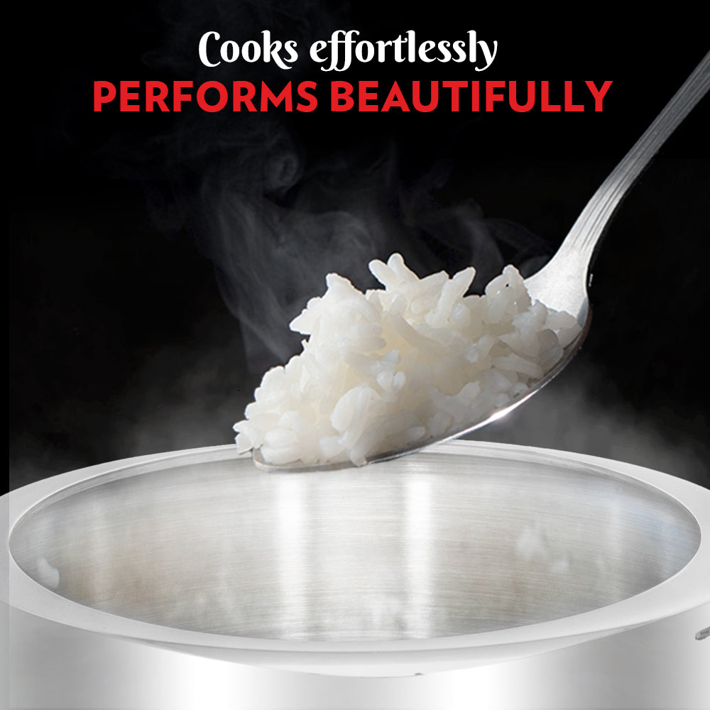 Borosil Inner Lid Triply Pressure Cooker