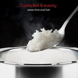 Borosil Presto Triply Outer Lid Pressure Cooker