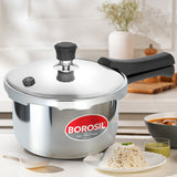 Borosil Presto Triply Outer Lid Pressure Cooker
