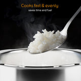 Borosil Presto Triply Outer Lid Pressure Cooker