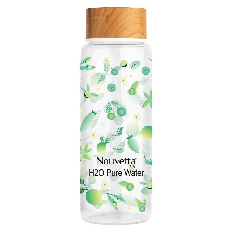 Nouvetta CIitrus Borosilicate Printed Bottle Citrus Print 1000ML
