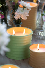 Doft Daydream - Cylinder Candle | Green | Gardenia Delight