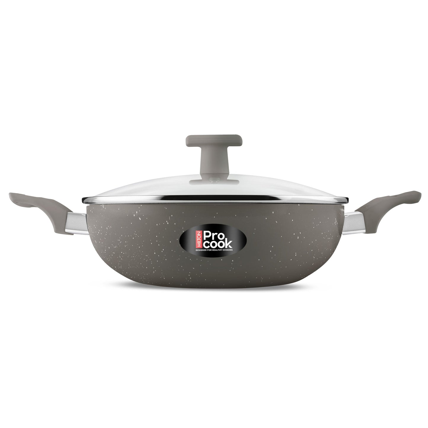 Milton Ceramic Kadhai With Lid 26cm