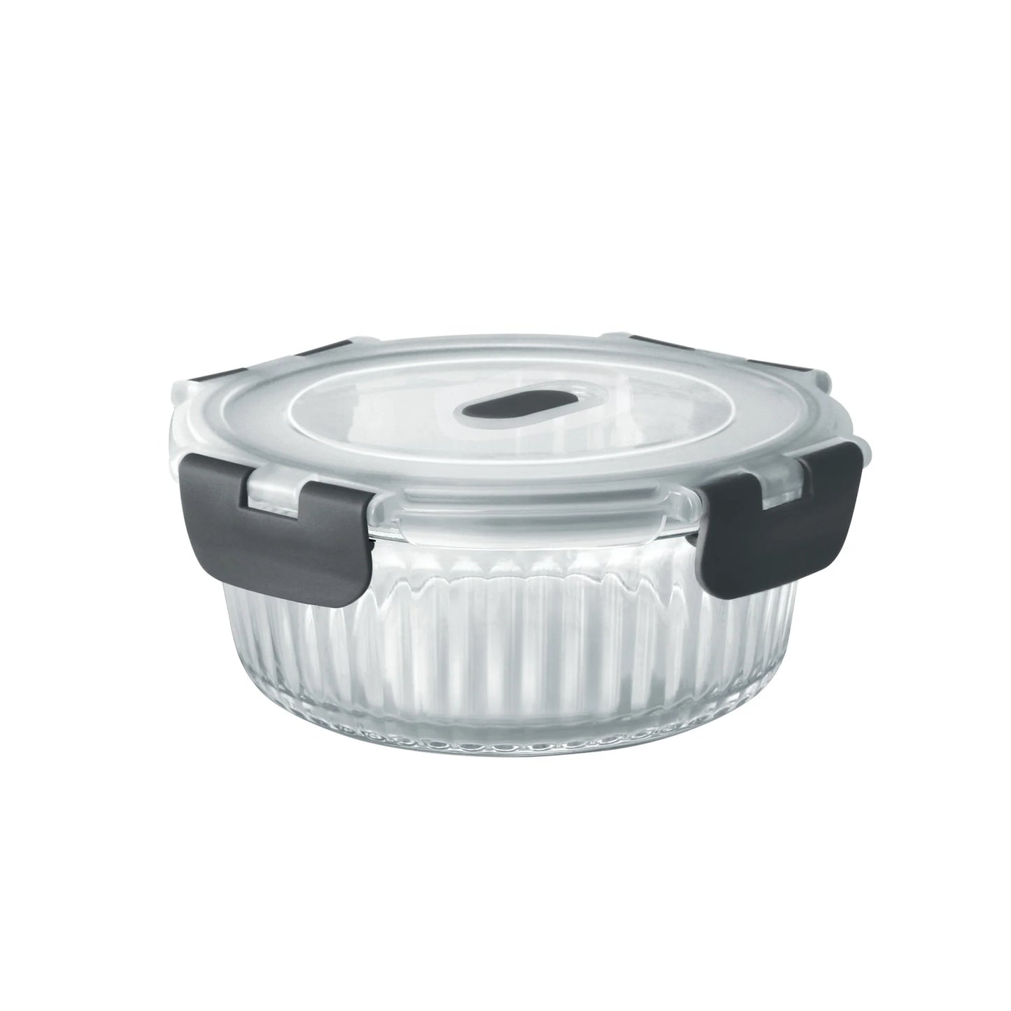 Milton Borosilicate Clip Fresh Rib Round Container