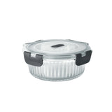 Milton Borosilicate Clip Fresh Rib Round Container