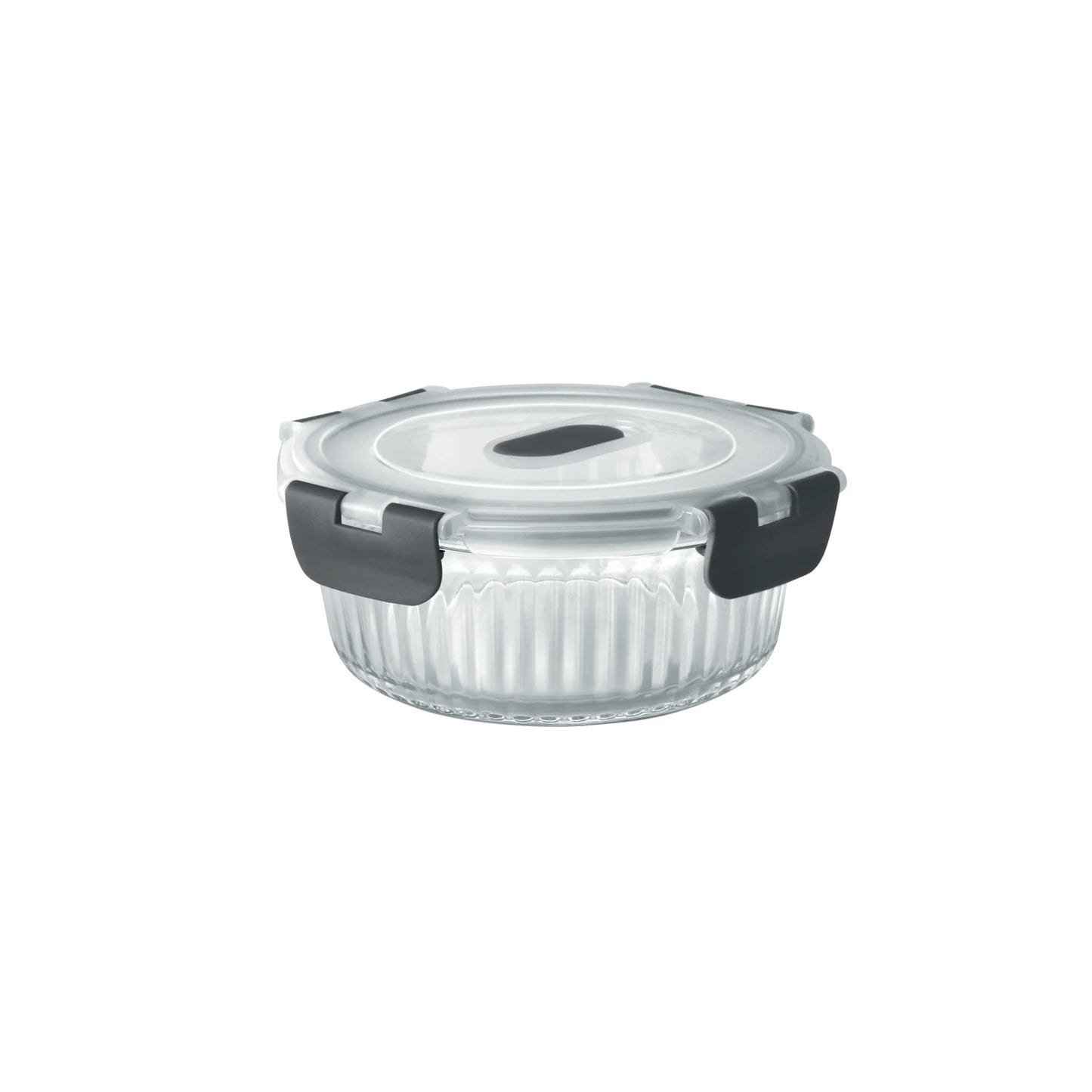 Milton Borosilicate Clip Fresh Rib Round Container