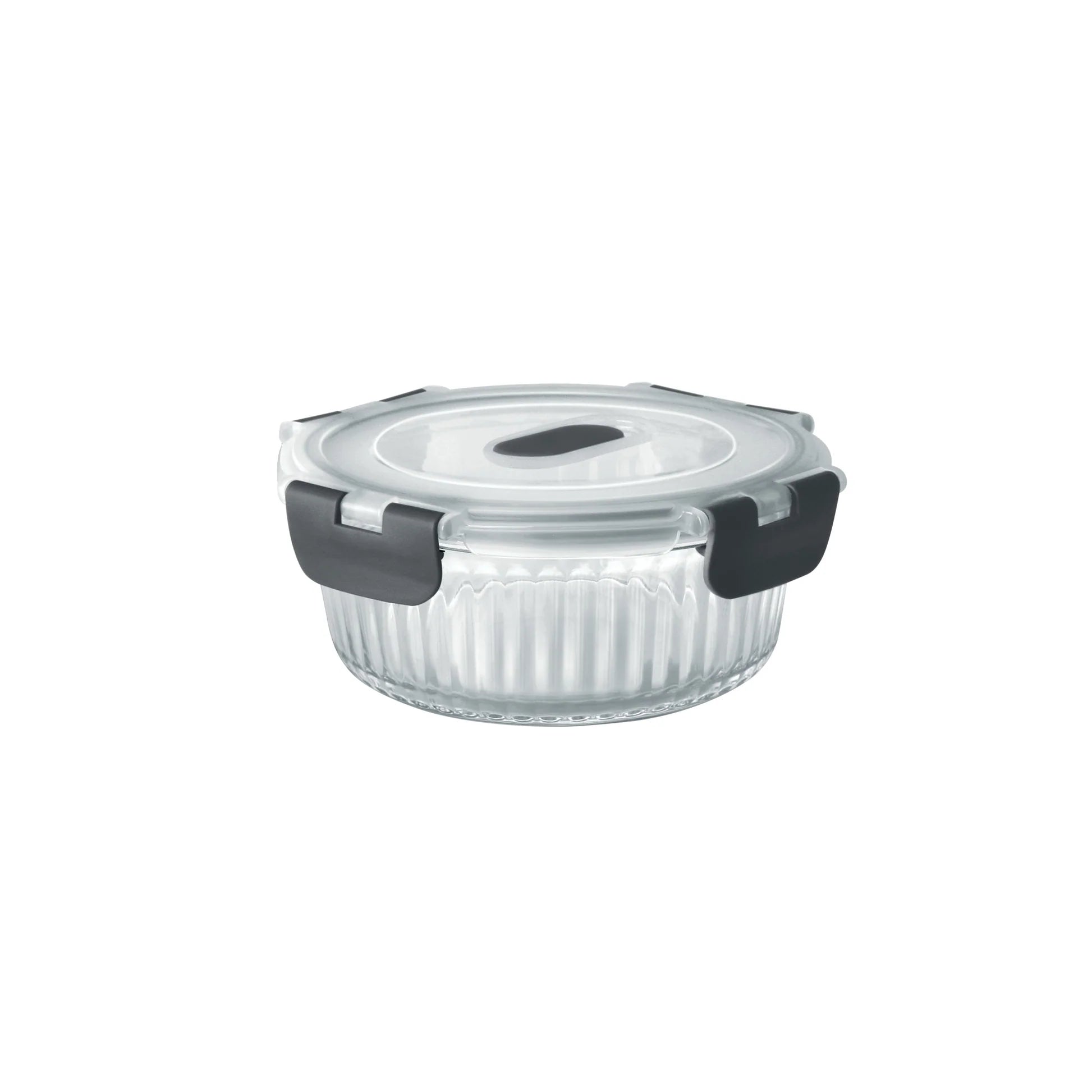 Milton Borosilicate Clip Fresh Rib Round Container