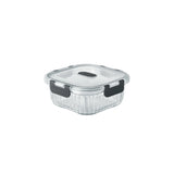 Milton Borosilicate Clip Fresh Rib Square Container