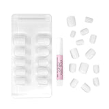 L.A. Girl Oh So Shiny Artificial Nail Tips-Cloud Nine -25 Pc Kit