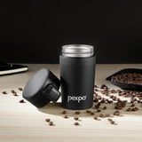 Pexpo Cocoa Thermo Steel Tumbler | Tri-Ply Vacuum Insulated Hot & Cold Flask | For Beverages 260 ML