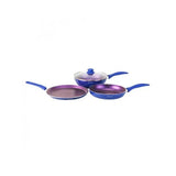 Wonderchef Blueberry Aluminium Non-stick Cookware Set of 4