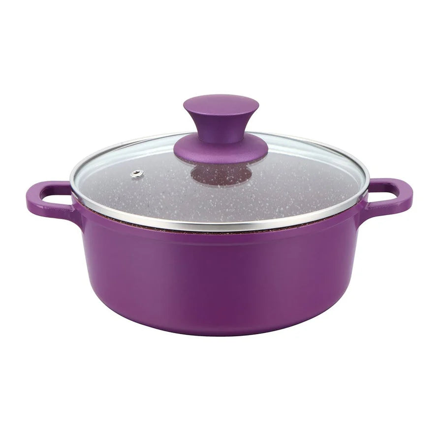 Wonderchef  Granite Die-Cast Non-stick 6-piece Casserole Set with Lids