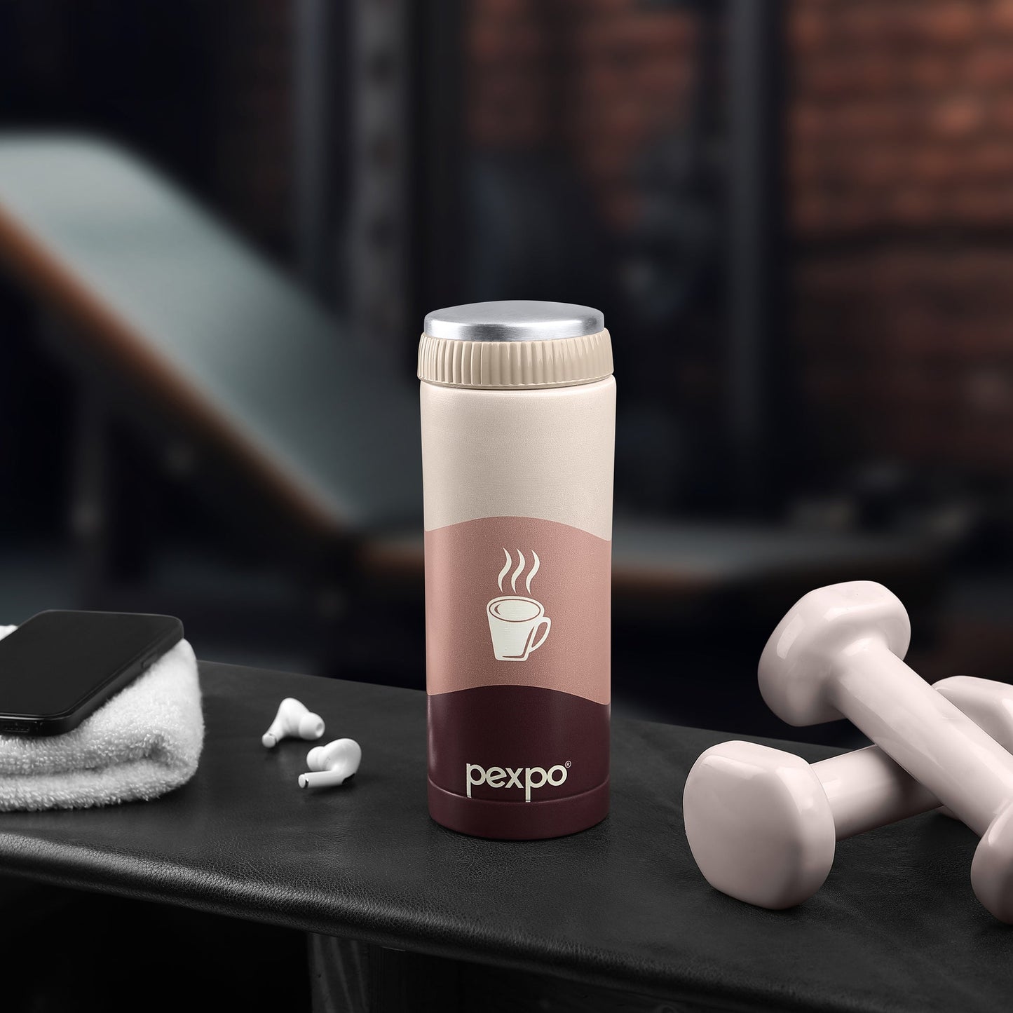 Pexpo Crypto Art Hot & Cold Water Bottle - 430 ml