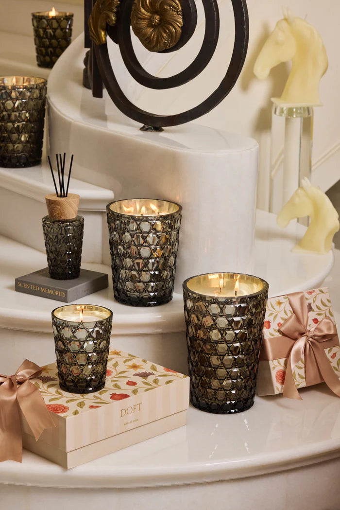 Doft Royal Ombré - Jar Candle | Smoke | Oud Rose