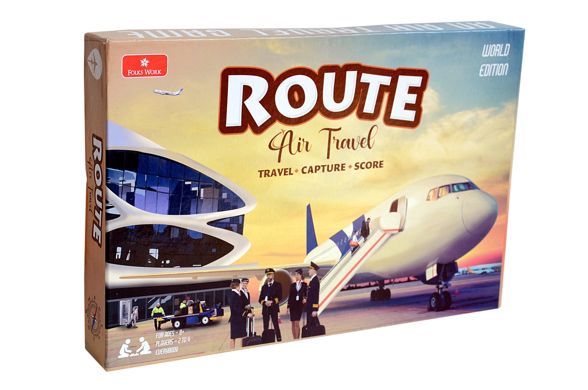 Folks Work Route Air Travel