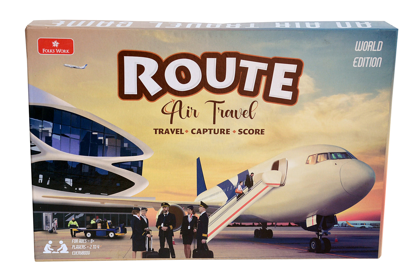 Folks Work Route Air Travel
