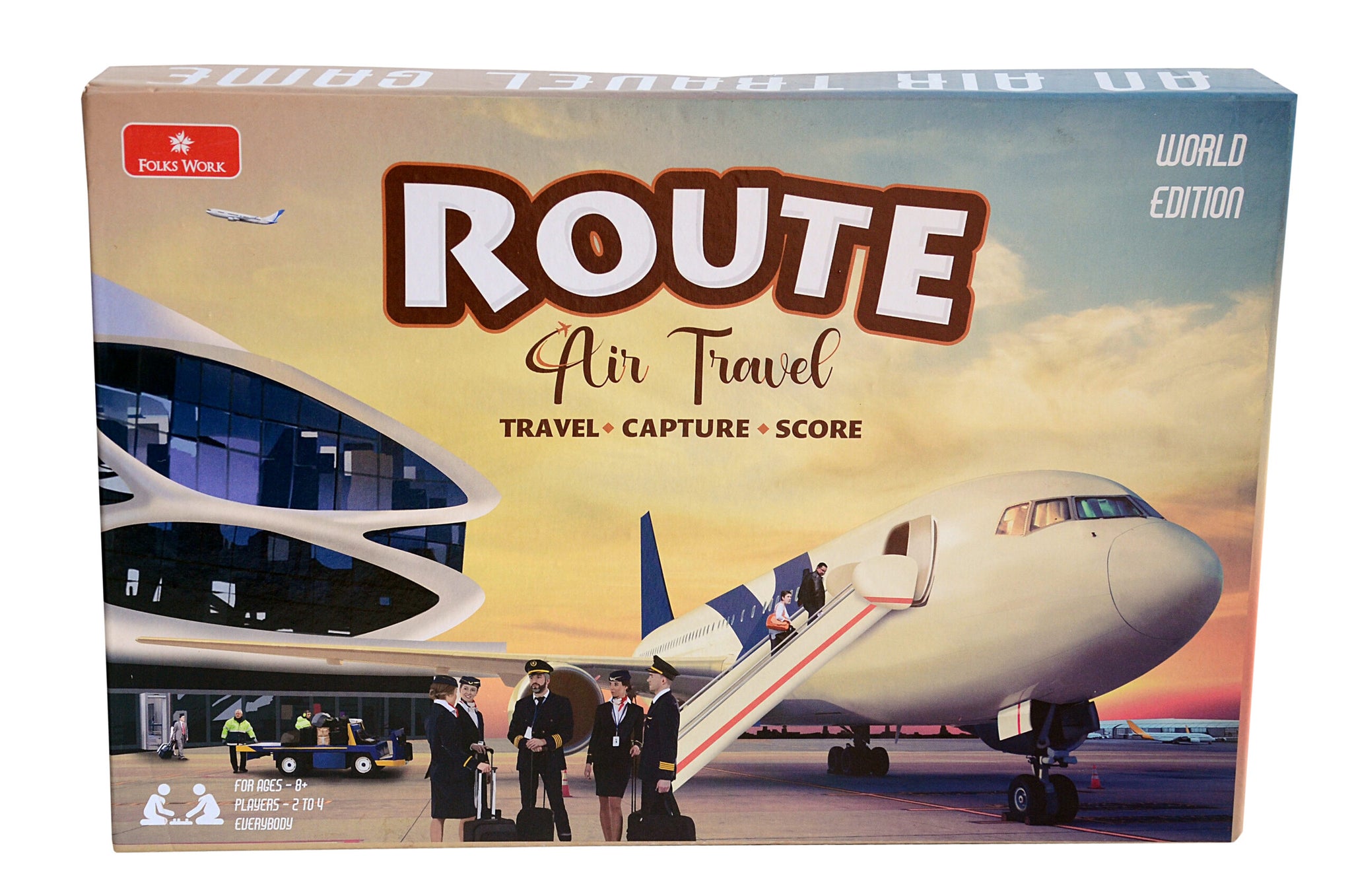 Folks Work Route Air Travel