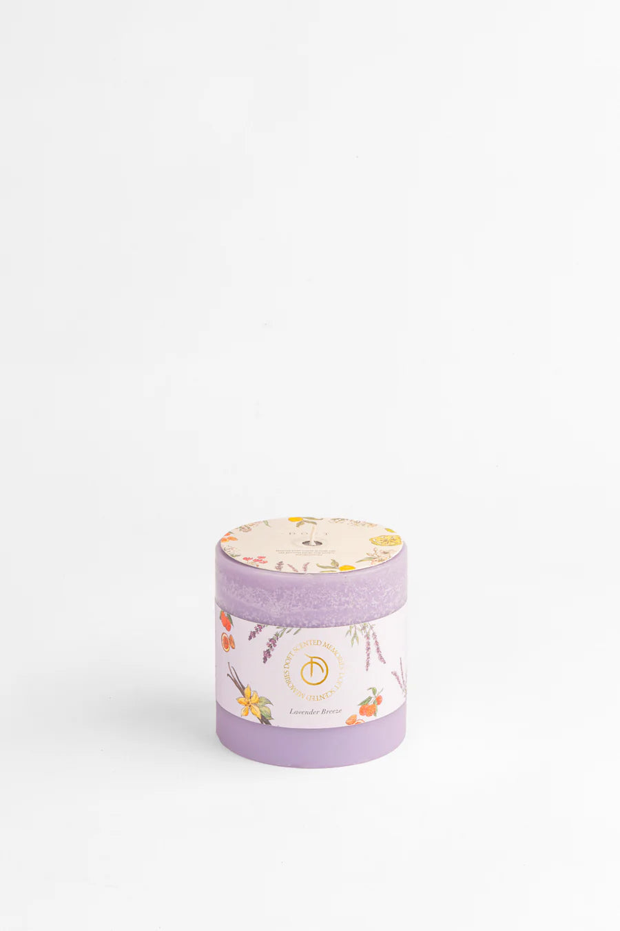 Doft Pillar Candle | Purple | Lavender Breeze
